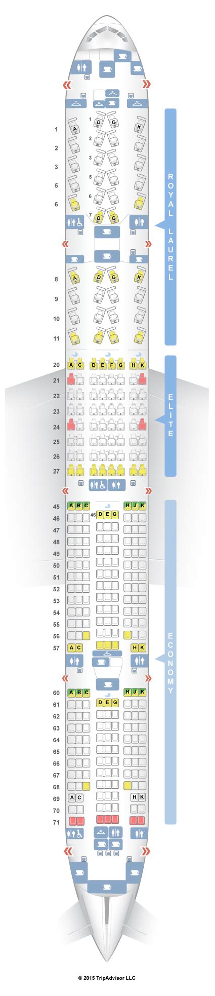 First, business and economy and may transport 342 passengers. air canada 777 300er seat map | Brokeasshome.com
