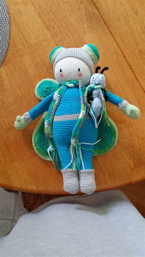 buzz and his friend ace the ant lalaylalas inspired by lalylala pattern crochet dolls crochet