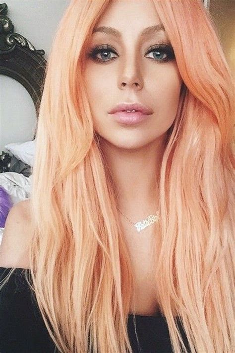 Your skin has pink, peachy pink, or red hues. Peach Hair Color | The Best Looks of the Peach hair Trend
