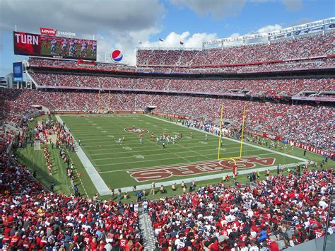 They compete in the national football. Levi's Stadium - San Francisco 49ers | Stadium Journey
