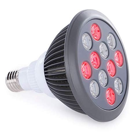 Red Light Therapy Bulb By Hooga Power Cord Included Red 660nm Near