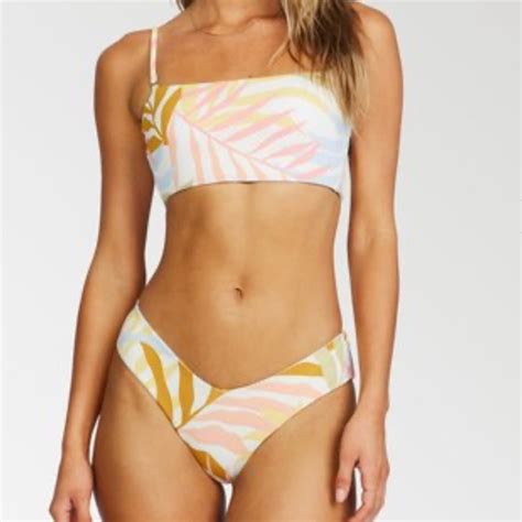Billabong Swim Billabong Tropic Jungle Sunny Tube Reversible Bikini