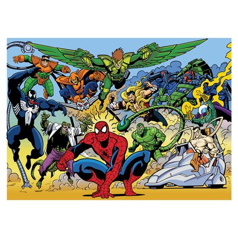 Spider Man Villains Mural Officially Licensed Marvel Removable Adhe