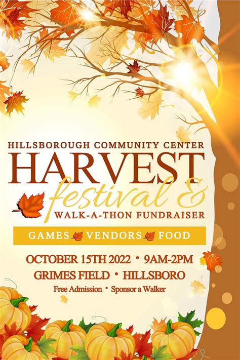 Oct 15 Hillsboro Harvest Festival And Walk A Thon Concord Nh Patch