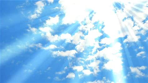 Purchase Animated Blue Sky Clouds And Sun Shine Video Stock