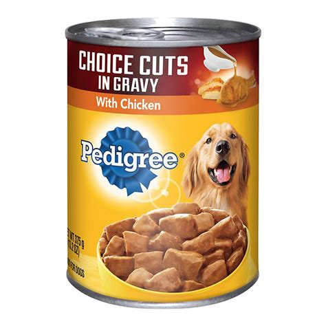 Check spelling or type a new query. Pedigree Choice Cuts in Gravy With Chicken Canned Dog Food ...
