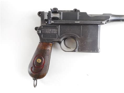 Mauser Model C96 Broomhandle 1920 Caliber 9mm Luger