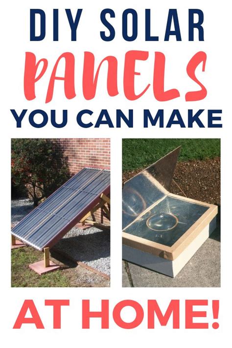 Discover solar panels that are optimal for powering your homestead with solar energy! DIY Solar Panels You Can Make At Home! | Diy solar panel, Diy solar, Solar energy diy