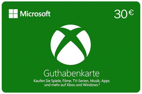 Xbox 30 € Guthaben Kaufen Sofort Geliefert Kartedirekt