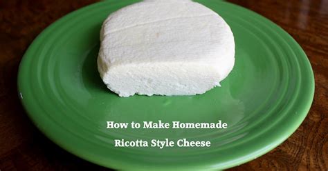 How To Make Easy Homemade Ricotta