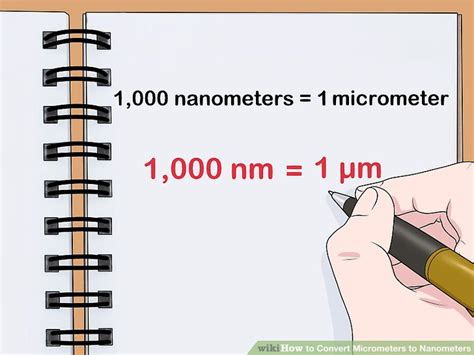 3 Ways To Convert Micrometers To Nanometers Wikihow