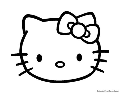 Official instagram for hello kitty you can never have too many friends! Hello Kitty Coloring Page 04 | Coloring Page Central