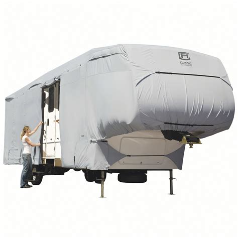 Classic Accessories Permapro 5th Wheel Extra Tall Rv Cover — Gray Fits