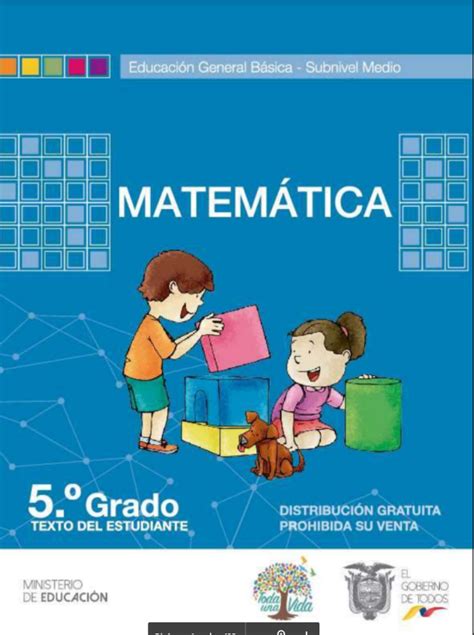 Cuaderno De Ejercicios De Matematicas Para Quinto Grado De B75