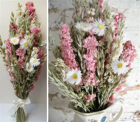 Make A Pink Dried Flower Bouquet Dried Flower Craft