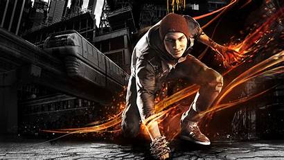 Infamous Son Second Delsin Wallpapers Smoke Rowe