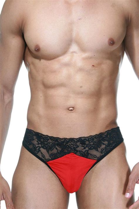 Erotic Mens Panties Lace Underwear For Men Exotic Mens Thong Etsy