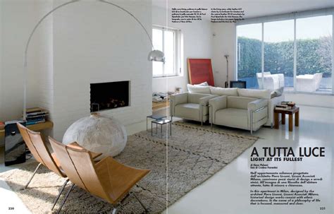 Dzine Piero Lissonis Apartment Featured In Ddn Magazine