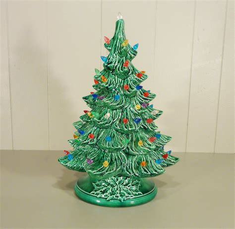 Retro Ceramic Lighted Christmas Tree By Gillardgurl On Etsy