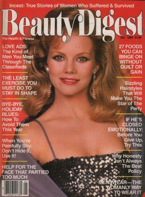Beauty Digest January 1985 Vintage Health And Fitness Magazine 072619ame2