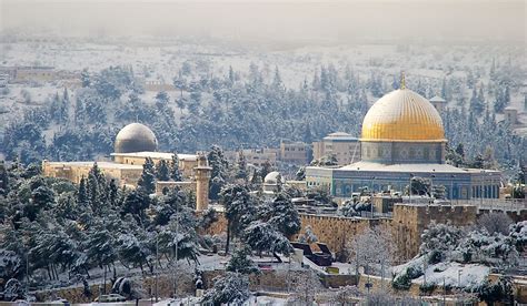 Does It Snow In Jerusalem Does It Snow In Israel Worldatlas