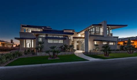 Shangri La A 14000 Square Foot Newly Built Contemporary Mansion In