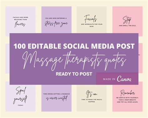 Massage Therapist Instagram Posts Massage Instagram Posts Massage Therapy Instagram Post