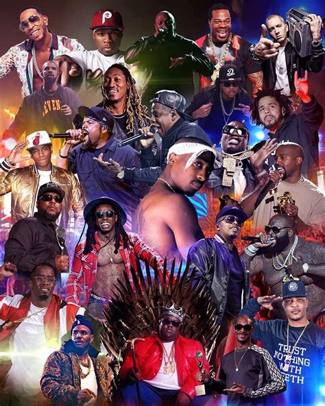 Rapper Collage Wallpapers Top Free Rapper Collage Backgrounds Vrogue