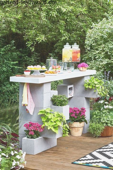 Coole garten bar ideen zum selber bauen aus holzbrettern. Bar Bauen Garten : Gartenbar Bauen Gartentheke ...