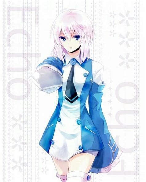 White Hair Anime Girl Neko Anime Wallpaper Hd