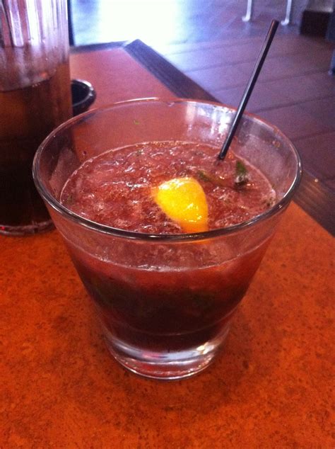 Jackberry smash Jack Daniels whiskey, peach schnapps ...