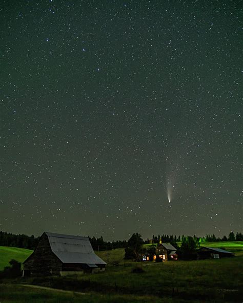 Comet Neowise And Big Dipper Photograph By David Sams Fine Art America