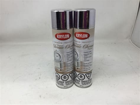 Krylon Premium Original Chrome Spray 2 X 227g A D Auction Depot Inc