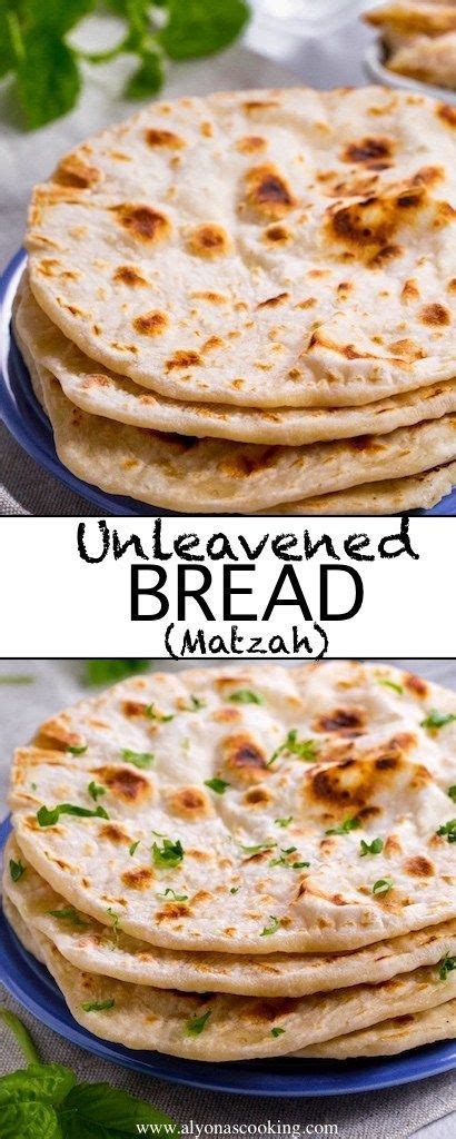 Unleavened bread is such a simple, yet delicious, bread with few ingredients. Unleavened Bread (Matzah) | Alyona's Cooking | Recipe | Jewish recipes, Kosher recipes, Jewish ...