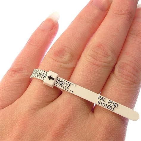 Buy Ring Sizer Uk Us Official British Finger Measure Gauge Men And