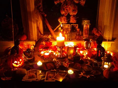 This Was My Samhain Altar A Couple Nights Ago