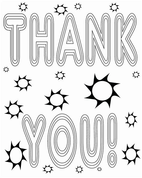 Printable Free Printable Thank You Coloring Pages Printable Word Searches