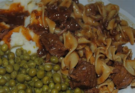 Return meat to gravy to heat through. CROCK POT BEEF TIPS AND GRAVY