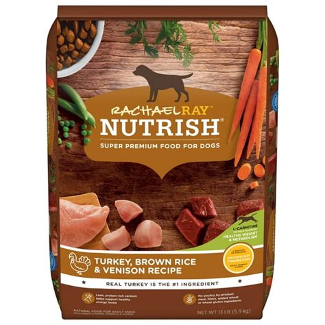 Rachael Ray Nutrish Natural Dry Dog Food Turkey Brown Rice And Venison