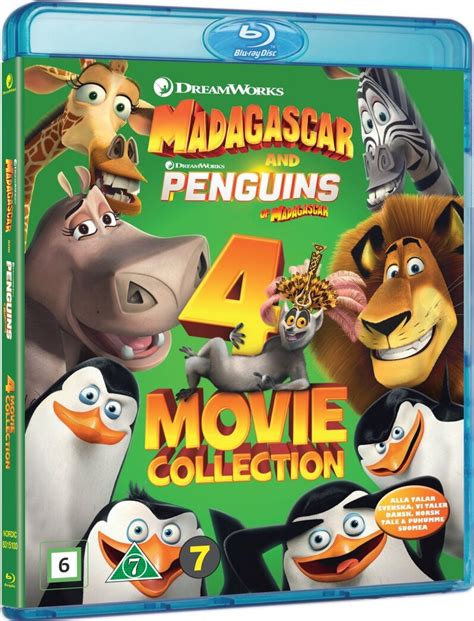 Madagascar 1 3 Inkl Pingvinerne Blu Ray Film → Køb Billigt Her Guccadk
