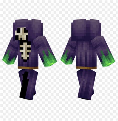 Free Download Hd Png Minecraft Skins Skull Mage Skin Png Image With