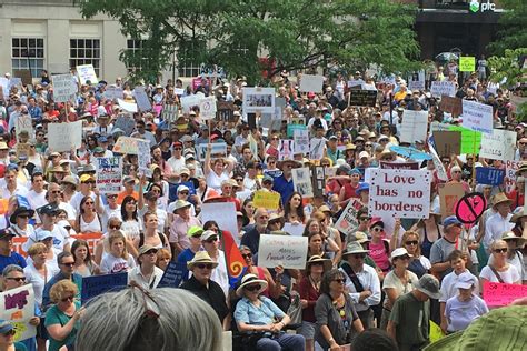 Protesters Across The Country Rally Against Trump S Immigration Policies Wjct News