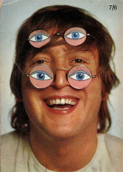 John Lennons Funny Faces 1966 Vintage Everyday