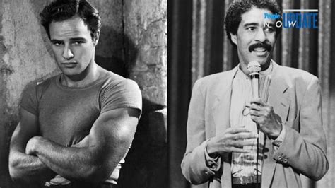 Marlon Brando And Richard Pryor Had Edians Widow Says