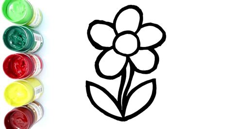 Mewarnai Cara Menggambar Bunga Mawar Mudahnya Menggambar Sketsa Bunga