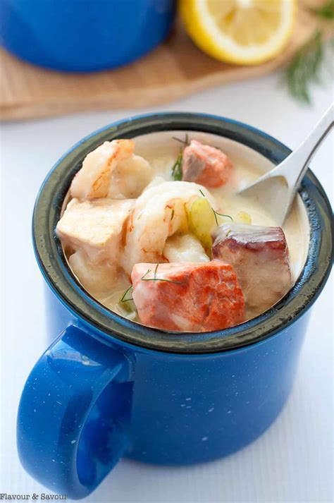How To Make Prize Winning Seafood Chowder Flavour And Savour