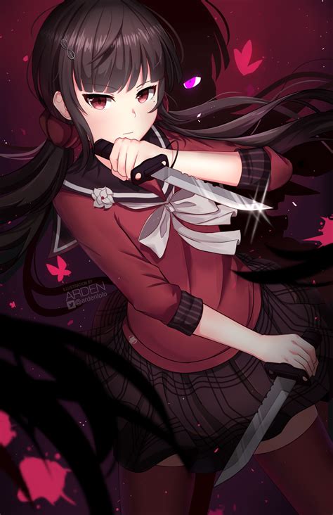harukawa maki (danganronpa and 1 more) drawn by ardenlolo | Danbooru