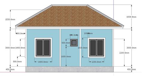 Tiny House Plans 7x6 With One Bedroom Hip Roof House Plans 3d