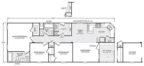 Fleetwood Double Wide Mobile Home Floor Plans - Carpet ...