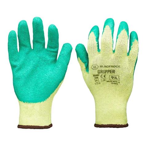 Blackrock 85000 Latex Finish Gripper Gloves Uk